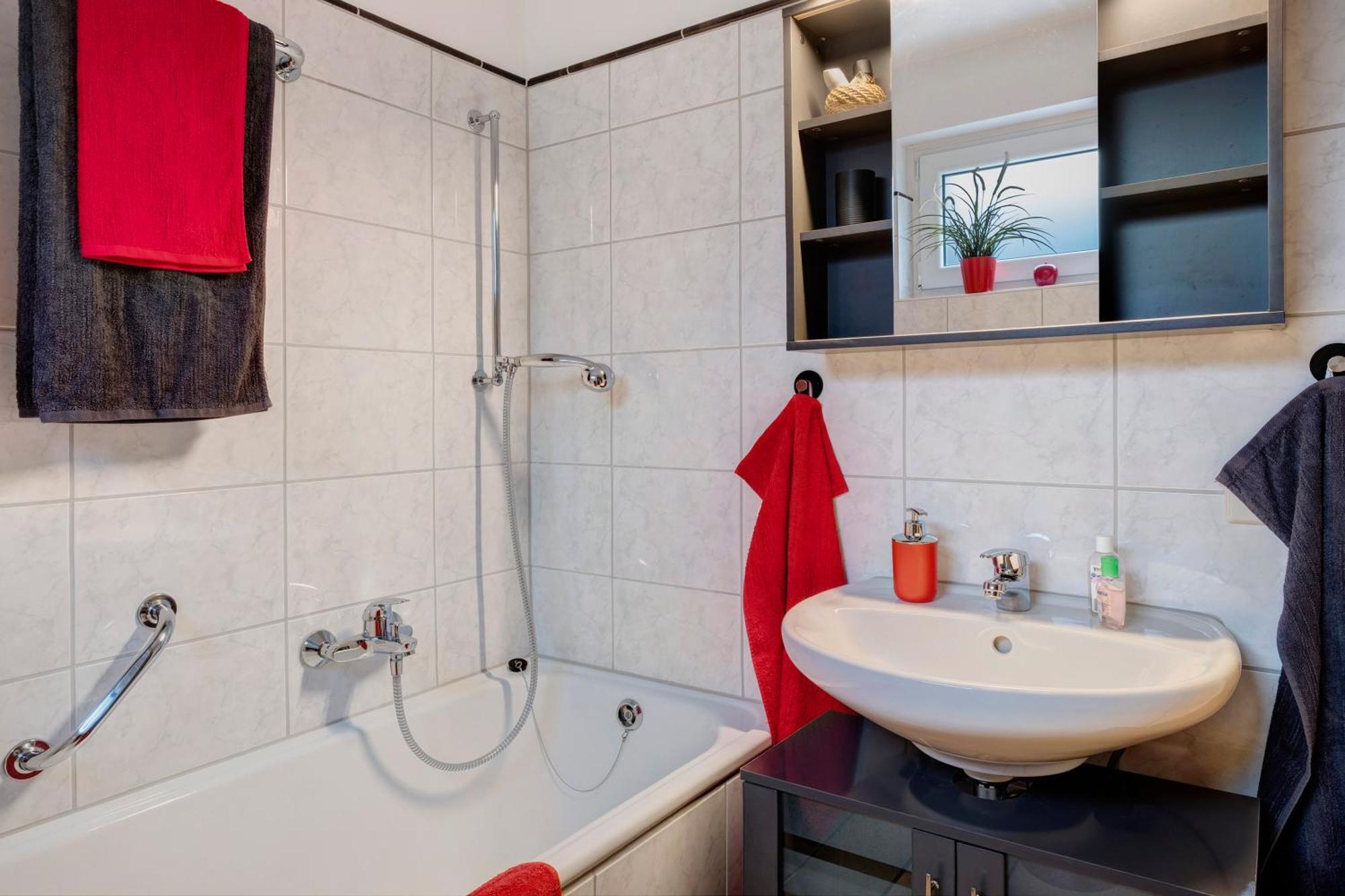 Ferienwohnung Am Dorfbach 美泽森 外观 照片